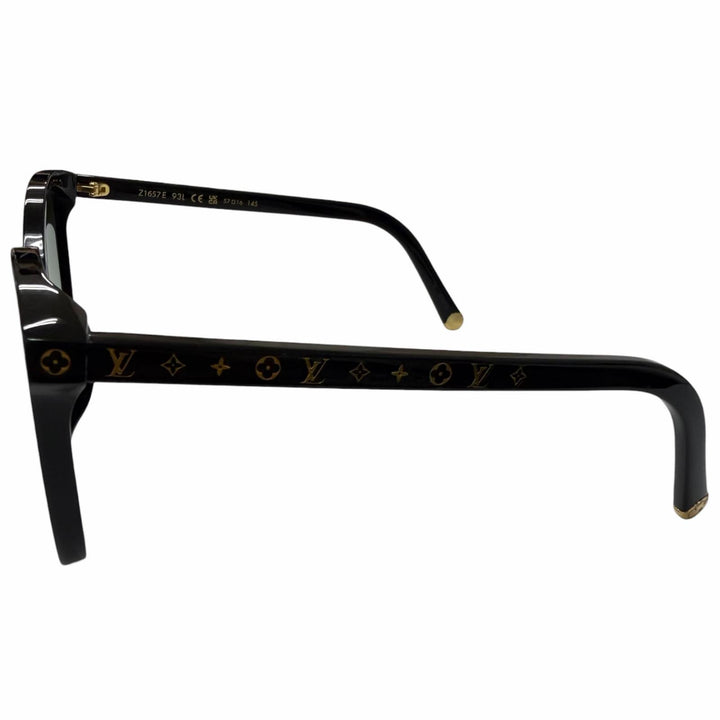 Excellent LOUIS VUITTON Sunglasses My Monogram Light Cat Eye black