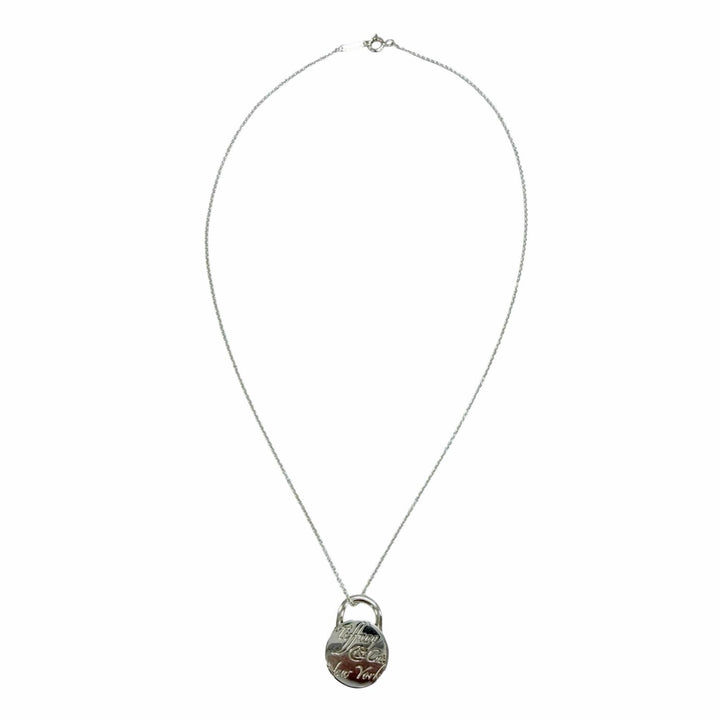 Great TIFFANY&Co. Necklace Notes Necklace Accessories Silver 925 Women