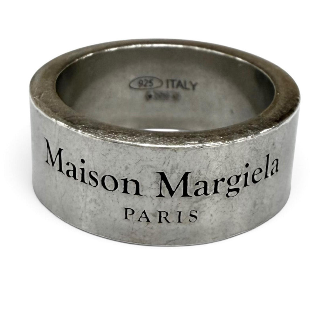 Great Maison Margiela Ring ring Logo ring Silver 925 Women 3 SM1UQ0082