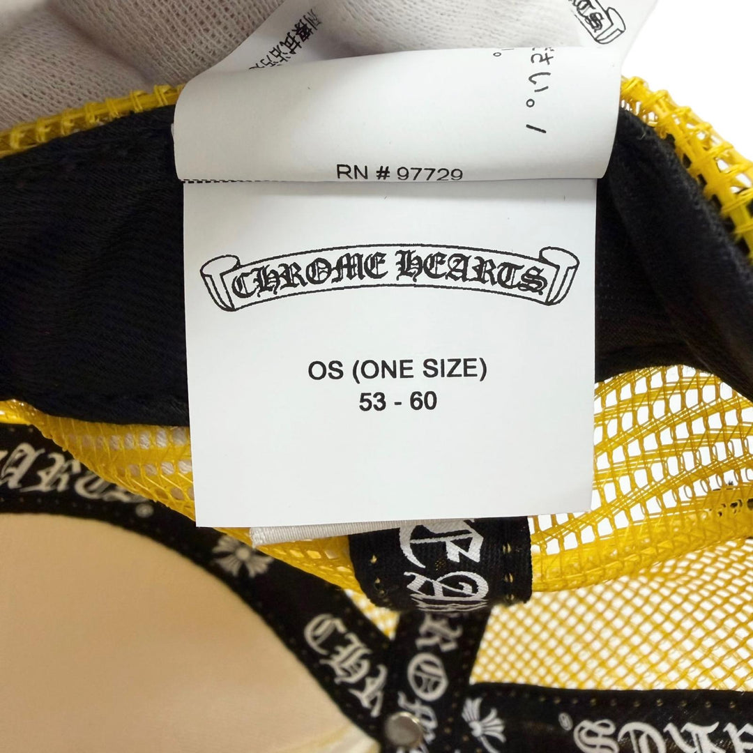 Great CHROME HEARTS cap Tracker Vertical logo cross ball button