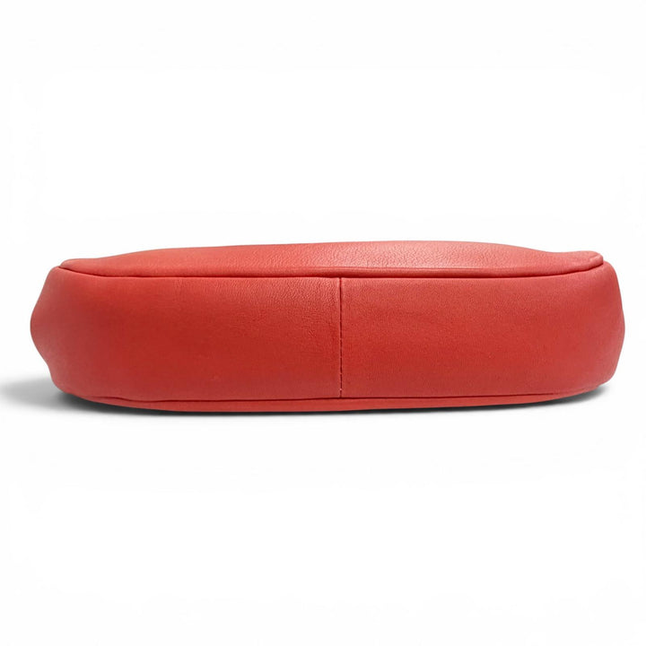 Pristine kawa-kawa Shoulder Bag Clasp-closure 3-way handbag/clutch bag Red