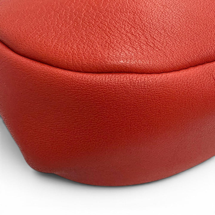 Pristine kawa-kawa Shoulder Bag Clasp-closure 3-way handbag/clutch bag Red