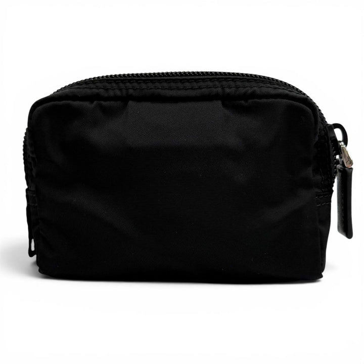 Excellent PRADA Pouch Micro Re-Nylon Pouch black Recycled nylon Women 1ND339