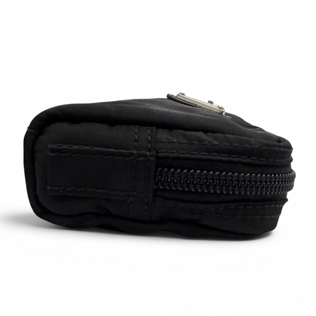 Excellent PRADA Pouch Micro Re-Nylon Pouch black Recycled nylon Women 1ND339