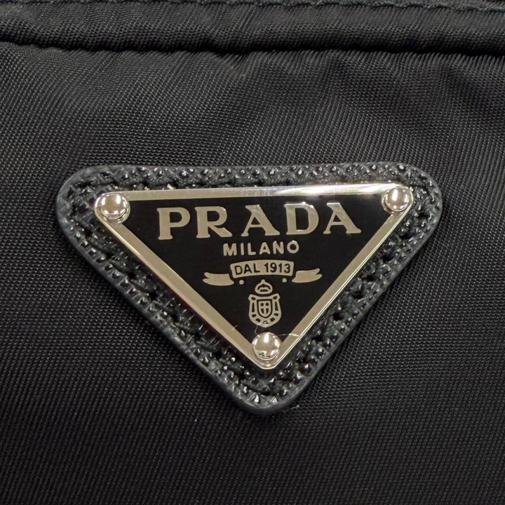 Excellent PRADA Pouch Micro Re-Nylon Pouch black Recycled nylon Women 1ND339