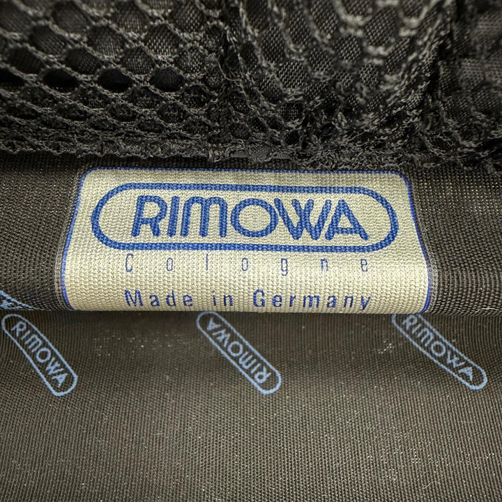 Great RIMOWA Business bag Attache case briefcase Silver aluminum mens