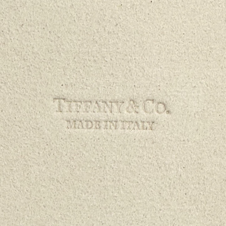 Excellent TIFFANY&Co. Rectangular Leather Jewelry Case TIFFANY & Co. Blue