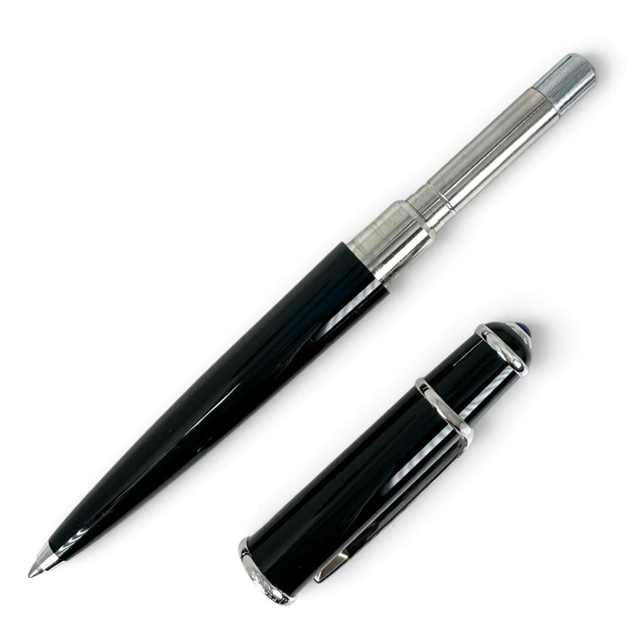 Great Cartier Ballpoint pen Diaboro de Cartier Twist type black ー mens