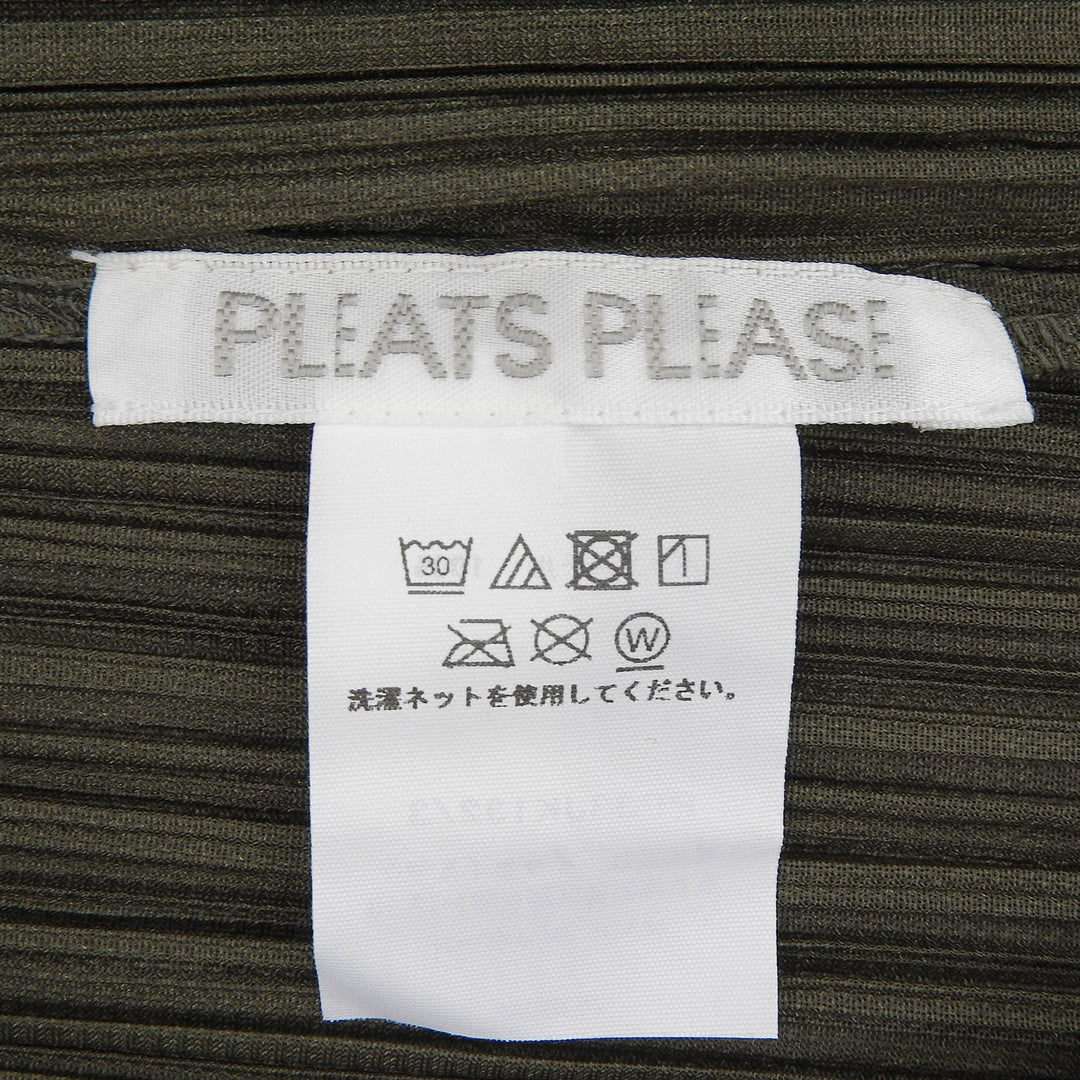 Excellent PLEATS PLEASE tops polyester Women 3 PP33JK132