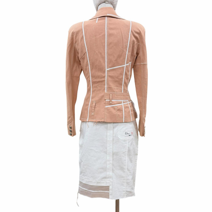 Great Christian Dior two-piece set pink cotton Women 6E12022280 6E12033040