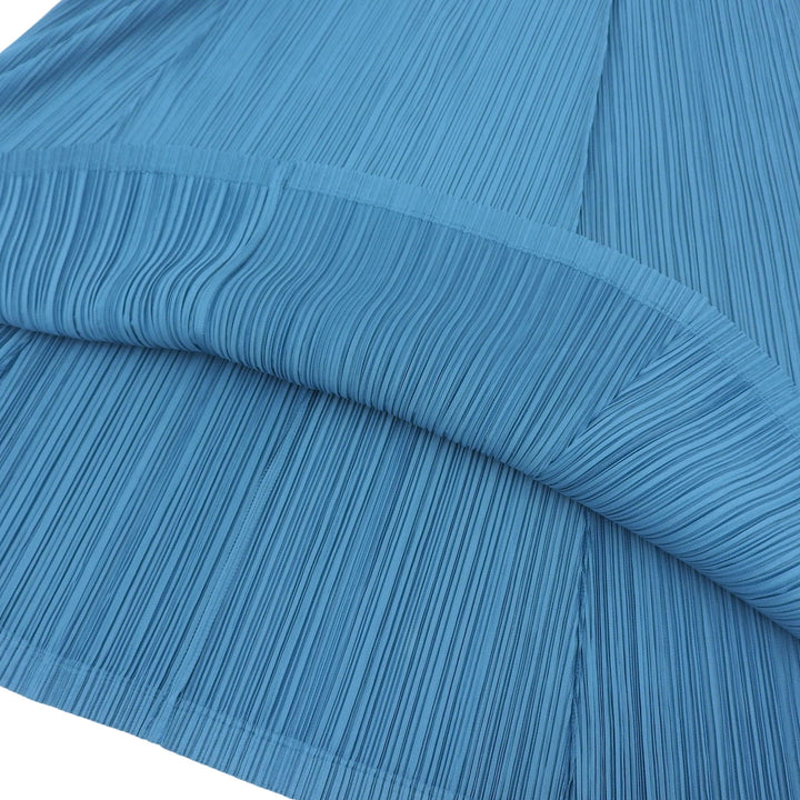 Excellent PLEATS PLEASE one piece Long length blue polyester Women 2 PP21-JH484