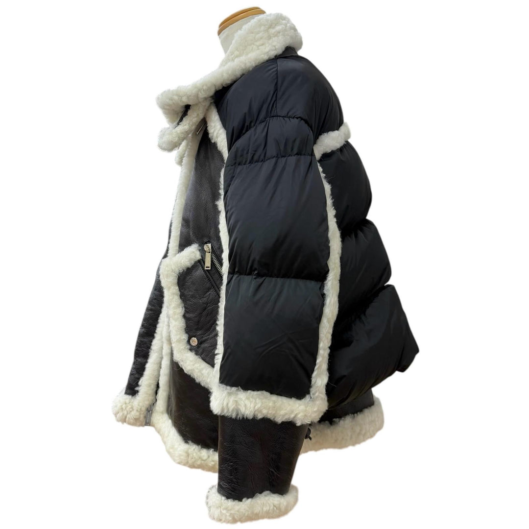 Excellent DSQUARED2 Down jacket Sheepskin-trimmed down jacket 52 S71AM0836