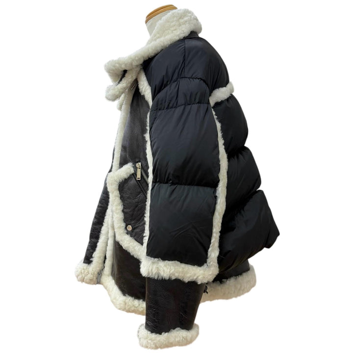 Excellent DSQUARED2 Down jacket Sheepskin-trimmed down jacket 52 S71AM0836