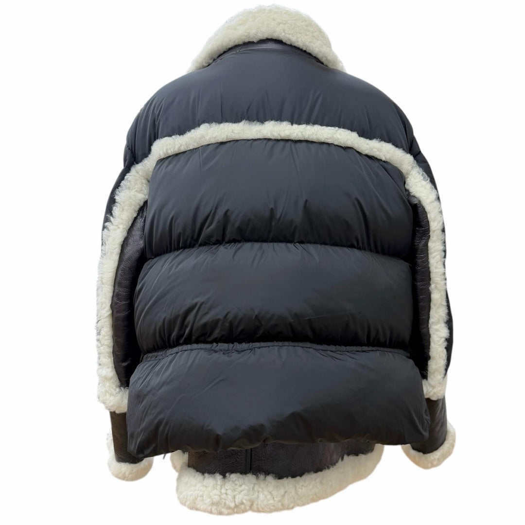Excellent DSQUARED2 Down jacket Sheepskin-trimmed down jacket 52 S71AM0836