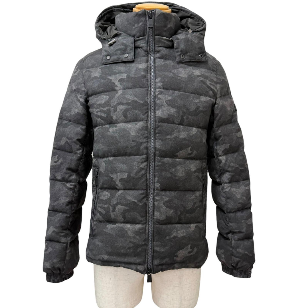 Great TATRAS Down jacket R-Line Camouflage Pattern Gray wool mens MTA8TM4543
