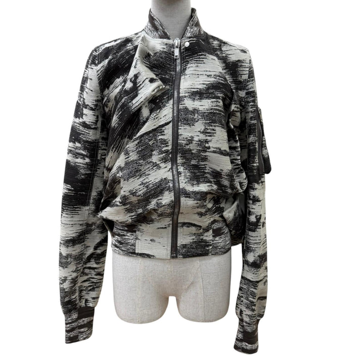 Great Rick Owens Jacket ZIP UP Bomber Jacket Design Gray Women 38 RP17S3724-IKJ