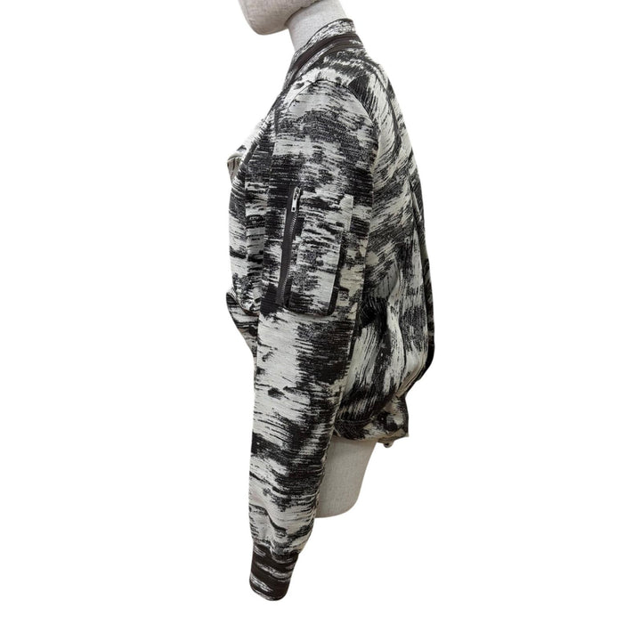 Great Rick Owens Jacket ZIP UP Bomber Jacket Design Gray Women 38 RP17S3724-IKJ
