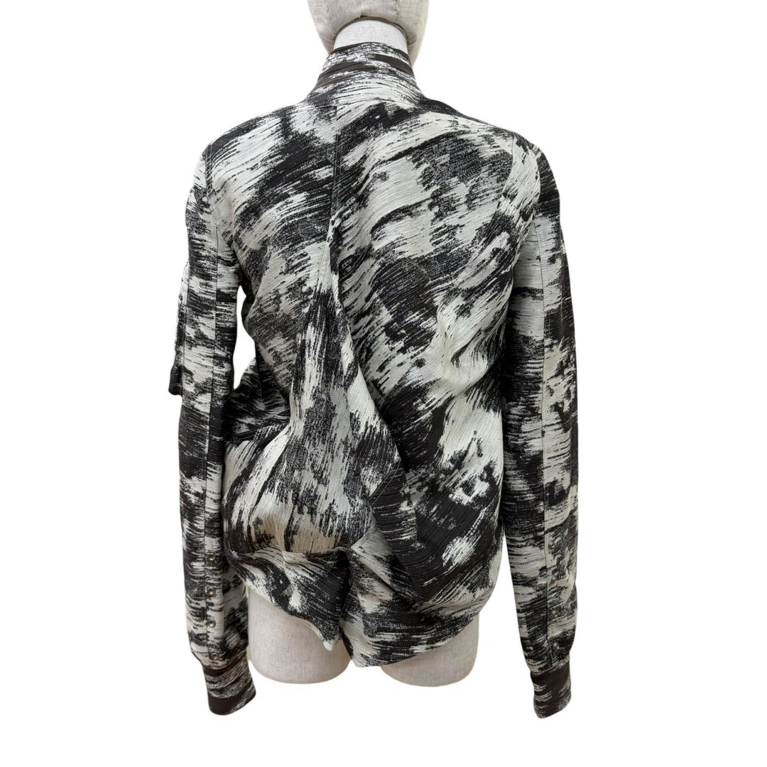 Great Rick Owens Jacket ZIP UP Bomber Jacket Design Gray Women 38 RP17S3724-IKJ