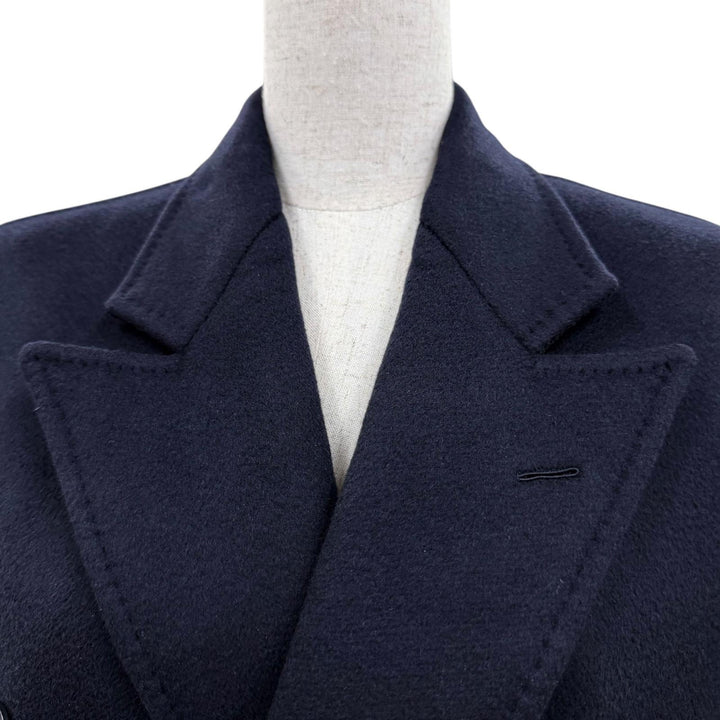 Excellent LOUIS VUITTON coat Monogram lining, long length cashmere 34 1AFEZG