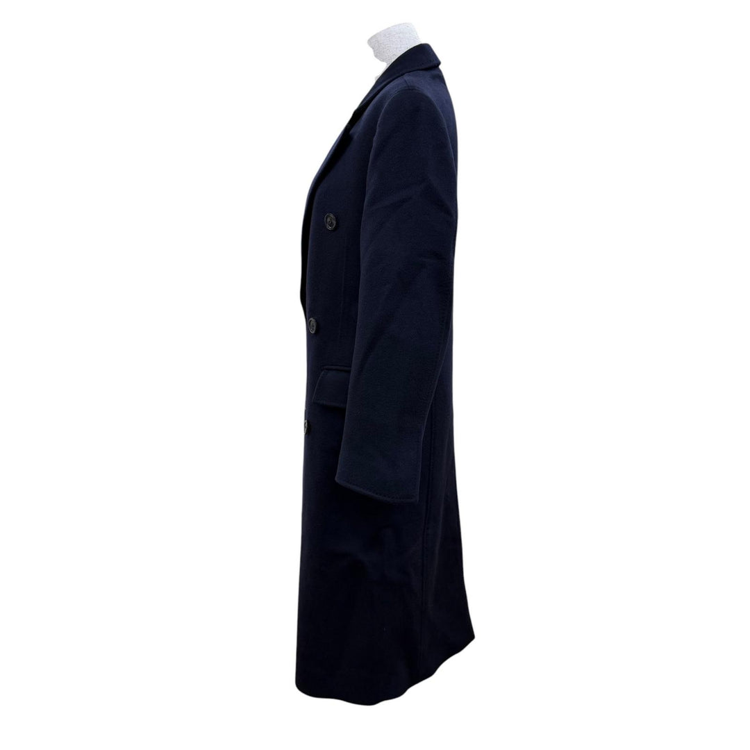 Excellent LOUIS VUITTON coat Monogram lining, long length cashmere 34 1AFEZG