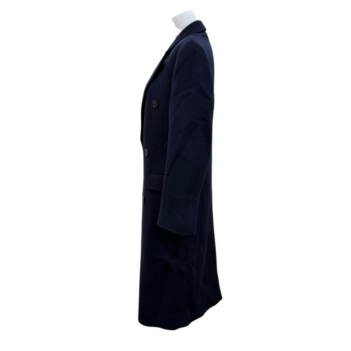 Excellent LOUIS VUITTON coat Monogram lining, long length cashmere 34 1AFEZG