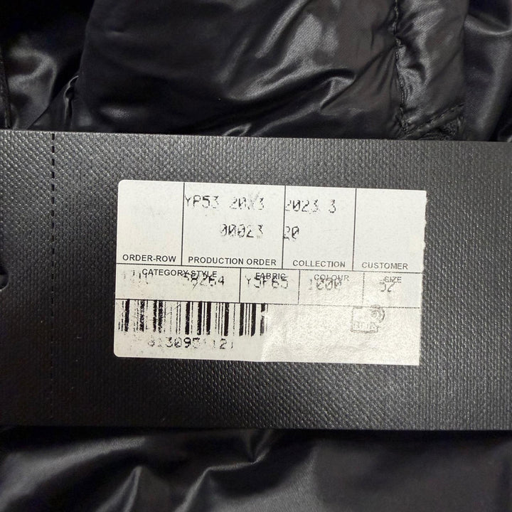 Excellent SAINT LAURENT PARIS hoodie Cassandra Padded Anorak black