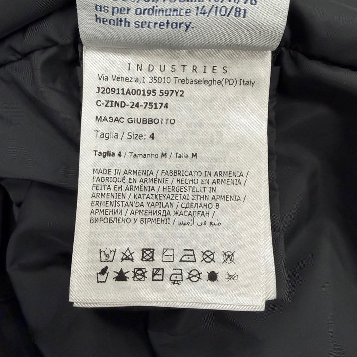 Excellent MONCLER Down jacket MASAC black Nylon mens 4