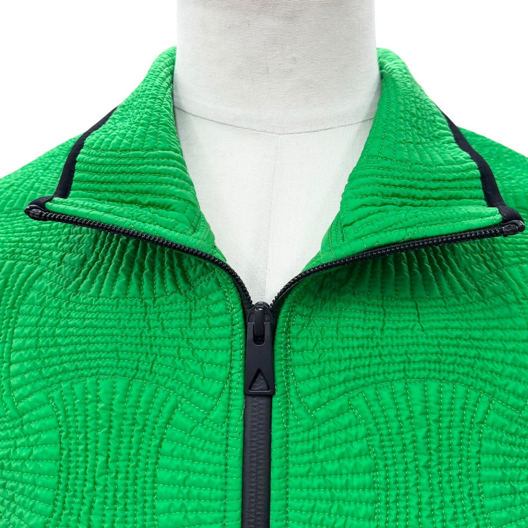 Excellent BOTTEGAVENETA Best Double zip-up vest green Nylon mens S 708331