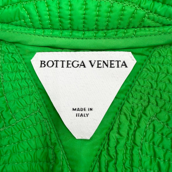 Excellent BOTTEGAVENETA Best Double zip-up vest green Nylon mens S 708331