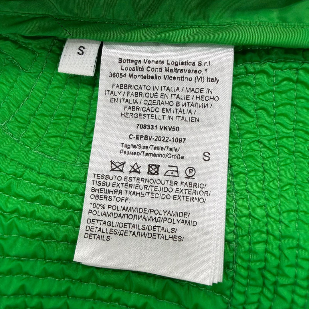 Excellent BOTTEGAVENETA Best Double zip-up vest green Nylon mens S 708331