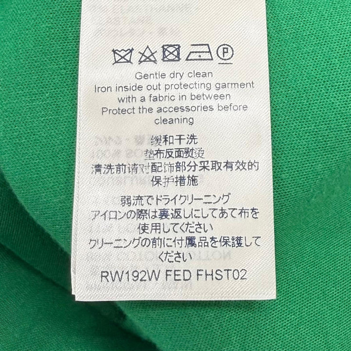 Excellent LOUIS VUITTON hoodie LV Stamp Monogram Zip Up green cotton Women XS