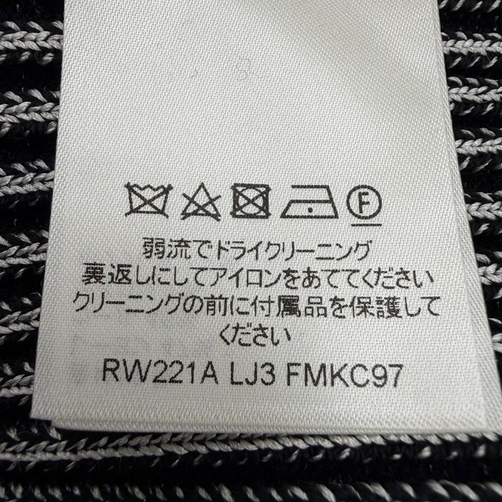 Excellent LOUIS VUITTON cardigan LV logo button trumpet sleeve long-sleeve XS