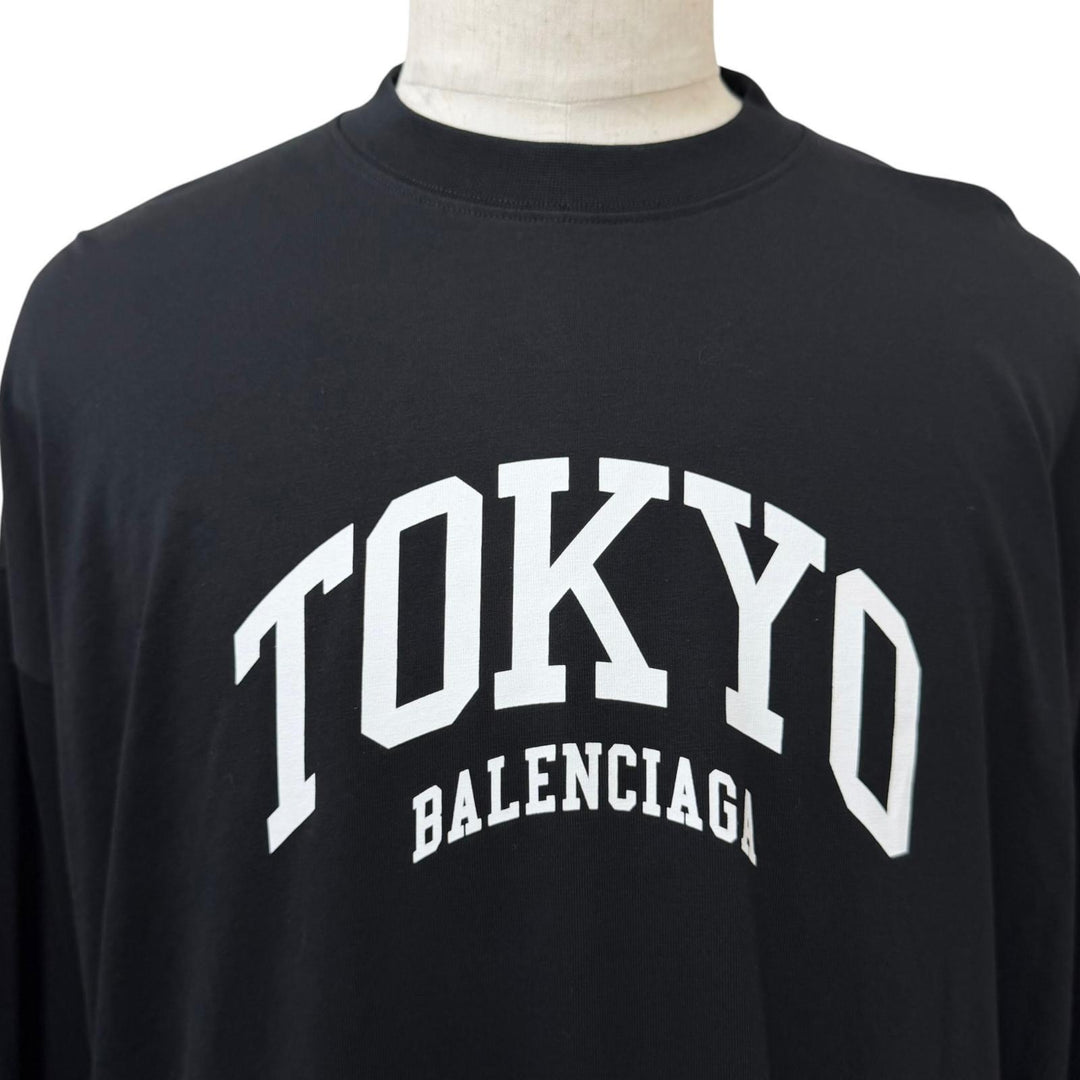 Pristine BALENCIAGA Long-sleeved T-shirt LIMITED EDITION 38/50 Oversize