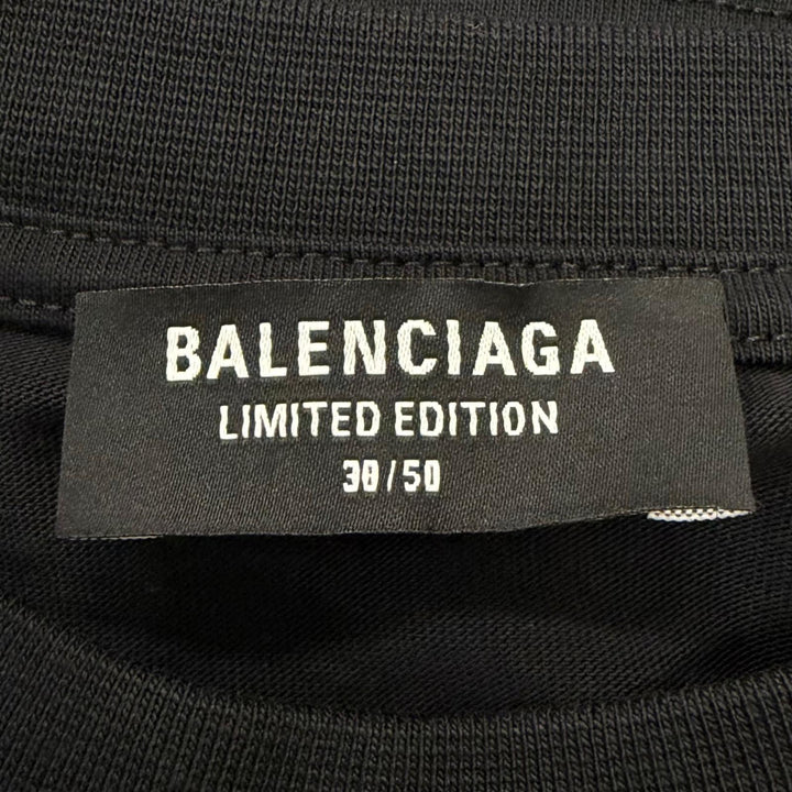 Pristine BALENCIAGA Long-sleeved T-shirt LIMITED EDITION 38/50 Oversize
