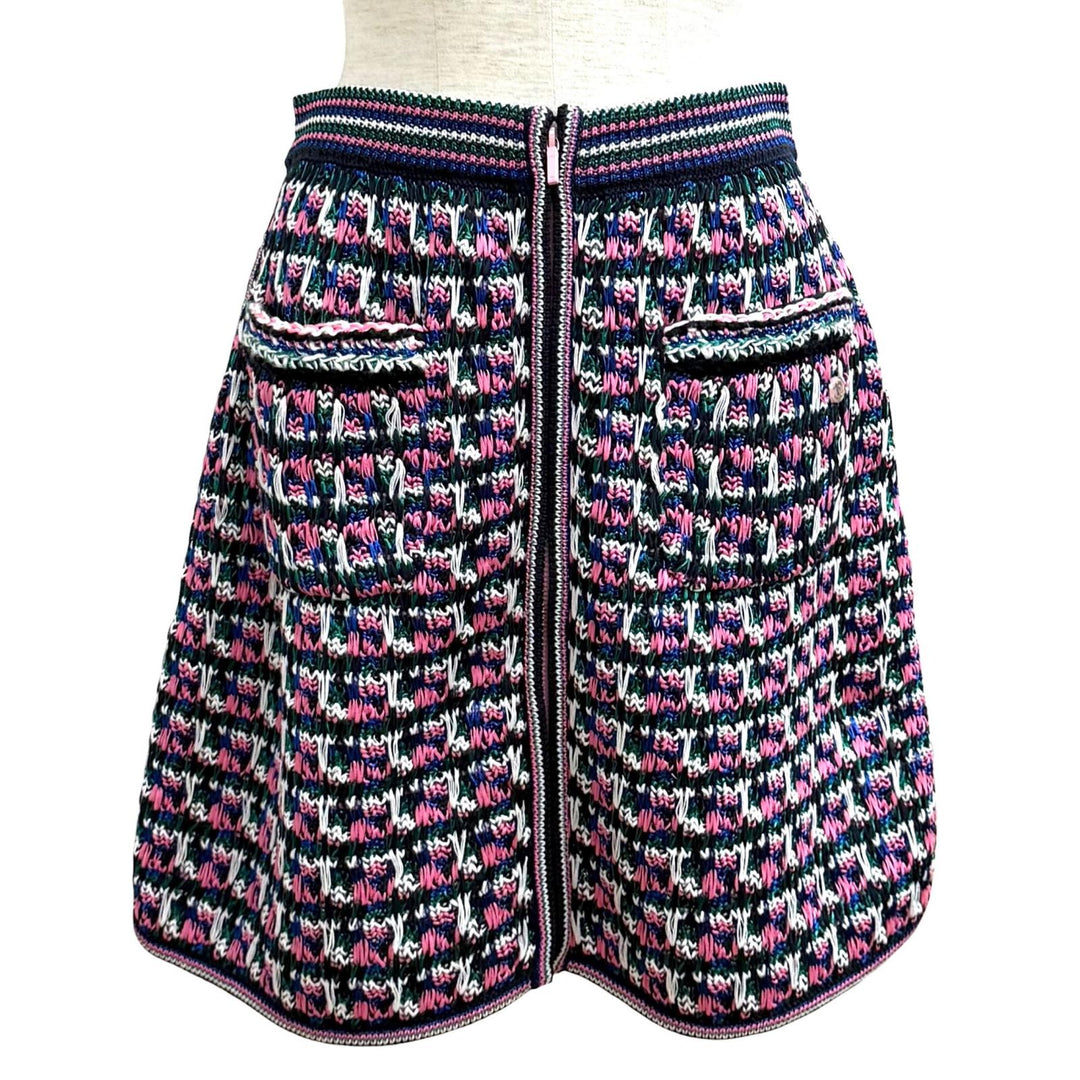 Excellent CHANEL skirt Multi cotton Women 38 17S P56617K07412
