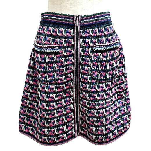 Excellent CHANEL skirt Multi cotton Women 38 17S P56617K07412