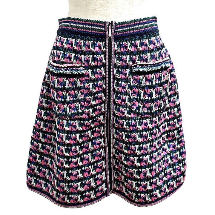 Excellent CHANEL skirt Multi cotton Women 38 17S P56617K07412