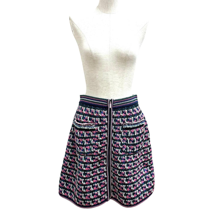 Excellent CHANEL skirt Multi cotton Women 38 17S P56617K07412