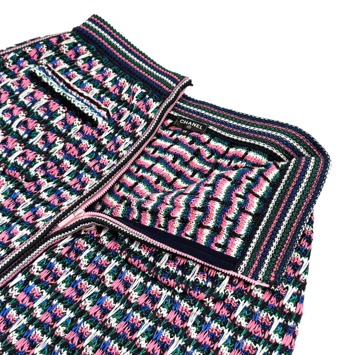 Excellent CHANEL skirt Multi cotton Women 38 17S P56617K07412