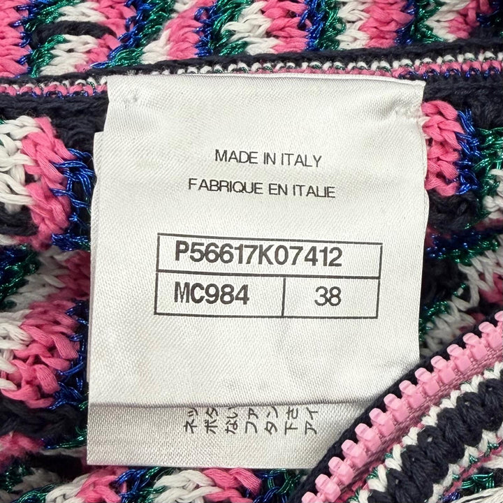Excellent CHANEL skirt Multi cotton Women 38 17S P56617K07412