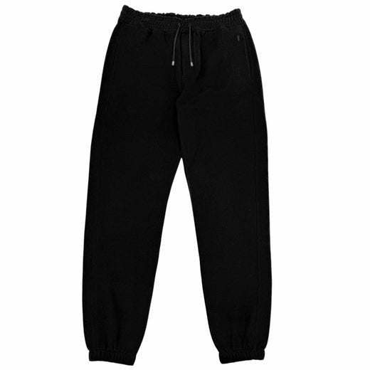 Great SAINT LAURENT Pants YSL logo embroidered sweatshirt black