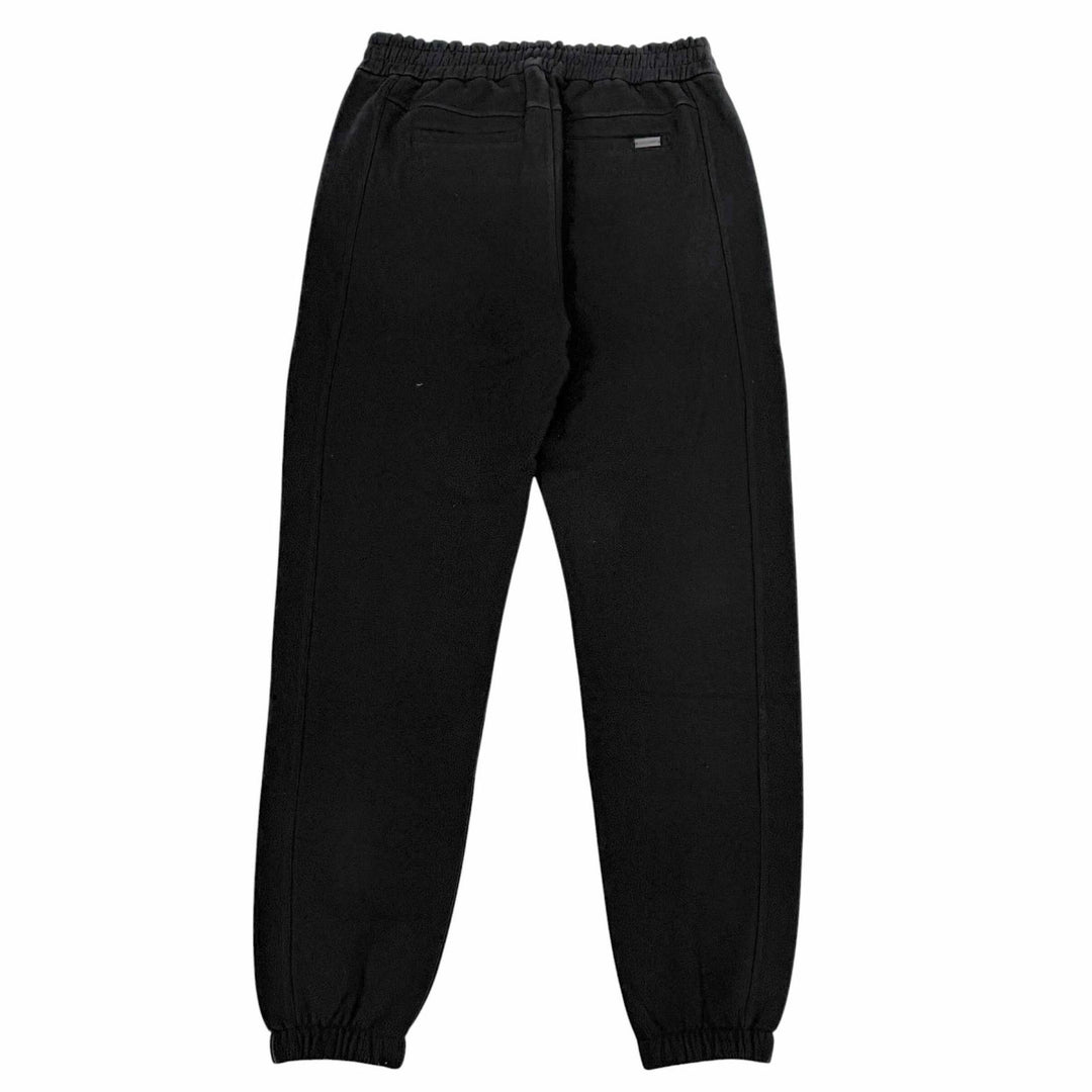 Great SAINT LAURENT Pants YSL logo embroidered sweatshirt black