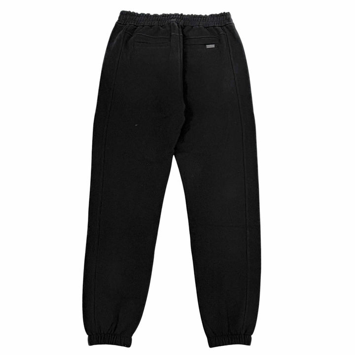 Great SAINT LAURENT Pants YSL logo embroidered sweatshirt black