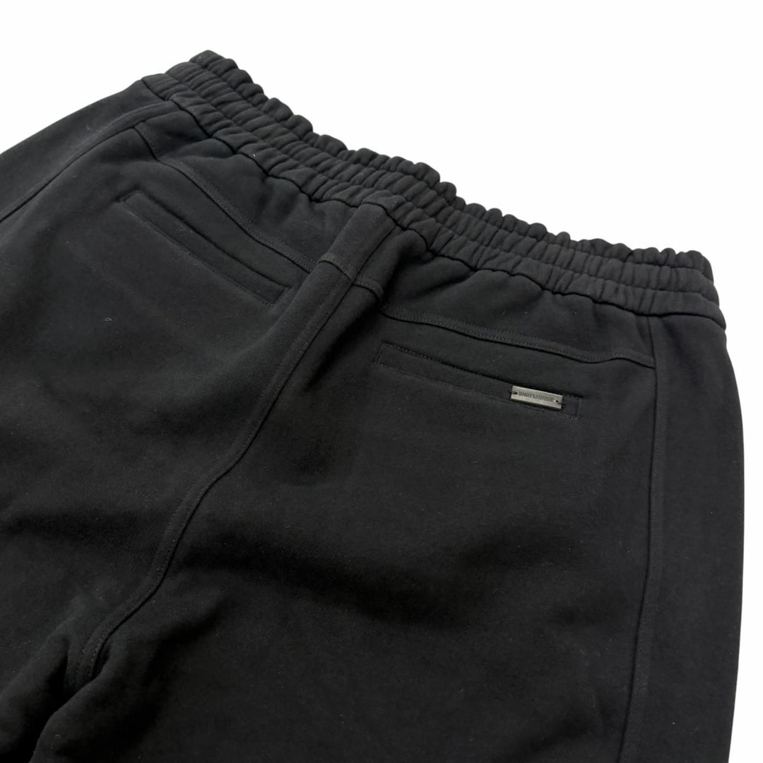 Great SAINT LAURENT Pants YSL logo embroidered sweatshirt black