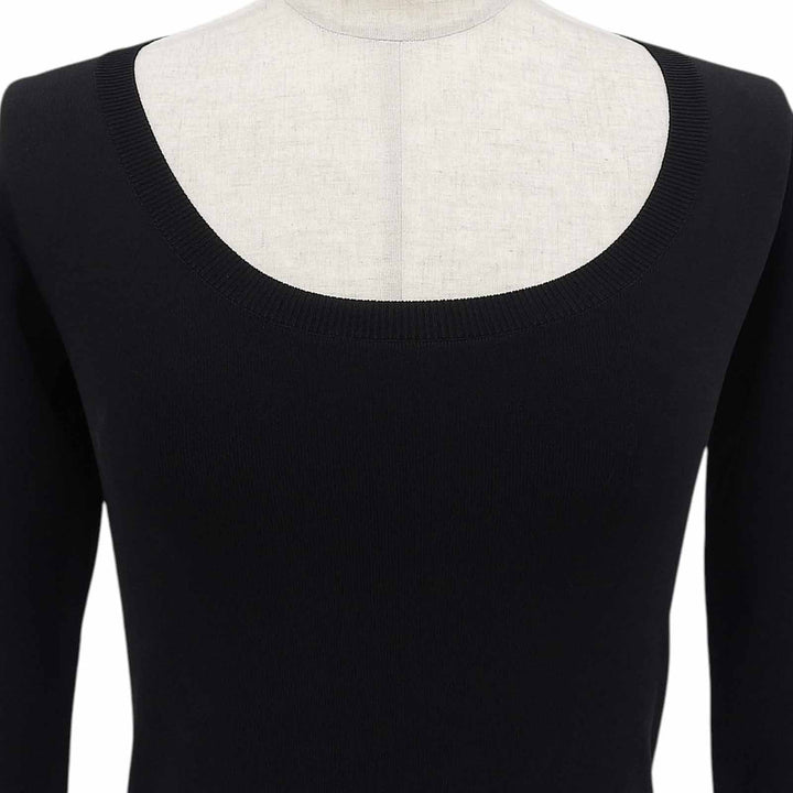 Pristine BURBERRY one piece Round neck, fine gauge knit, tight fit. XXS 8039180