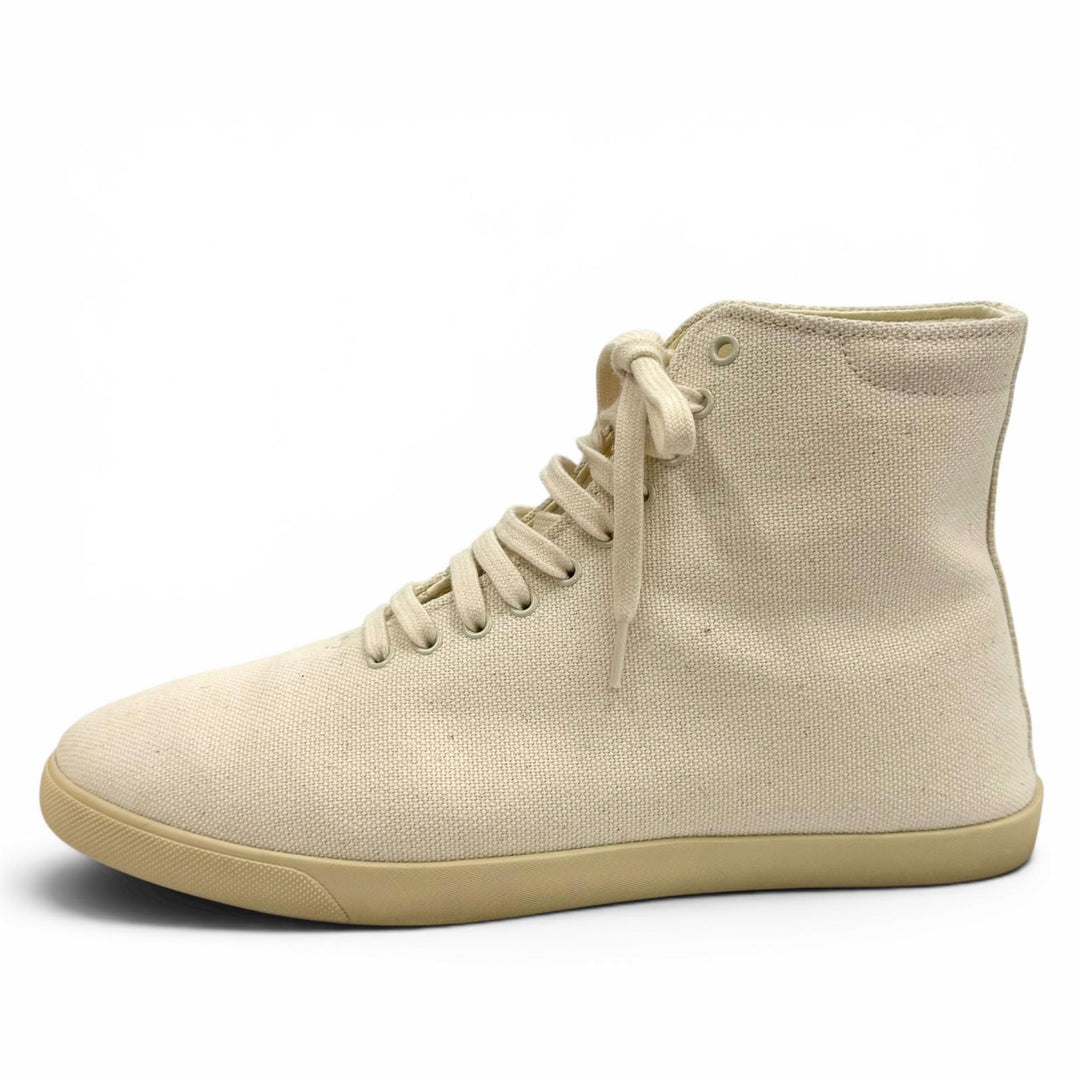 Great THE ROW High cut sneakers SAM HIGH-TOP Lace-up canvas 36.5 F1436-V20
