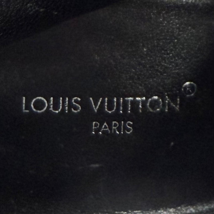 Pristine LOUIS VUITTON Ankle boots Donna Line black Suede leather Women 38