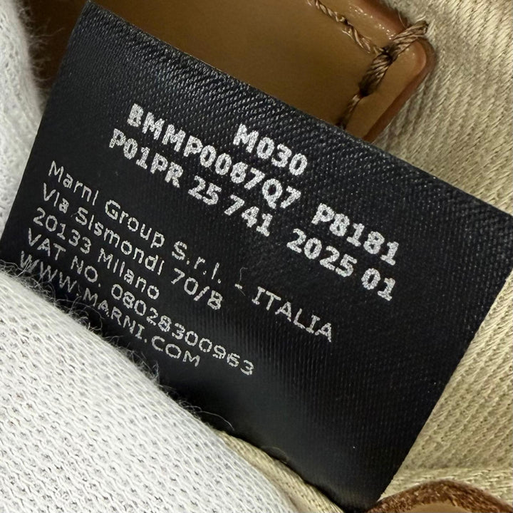 Pristine MARNI Shoulder Bag TROPICALIA MICRO 2WAY handbag Brown BMMP0067Q7