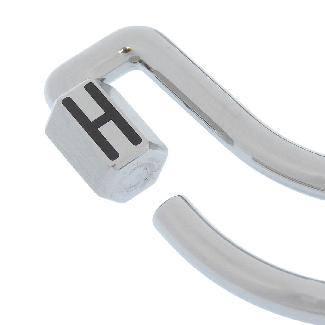 Excellent HERMES key ring Fair a Cheval Key ring Silver metal mens