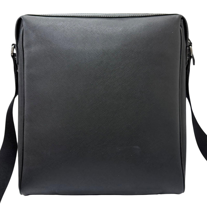 Excellent BALLY Shoulder Bag MECOY Bally Stripe Bovin Leather Crossbody